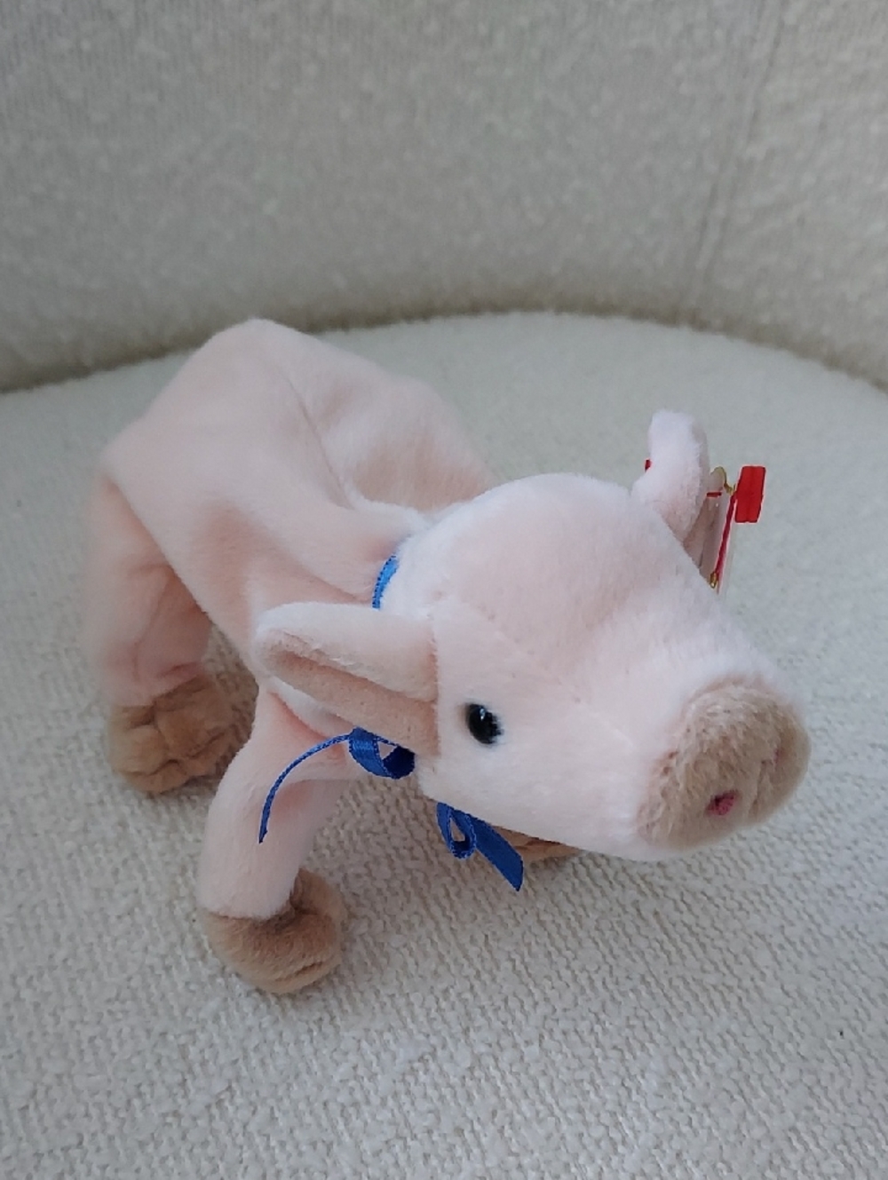 Lot Of 12 Ty Beanie Babies + 1 Buddy Plush Toys - "Farm Edition" - Picture 15 of 16